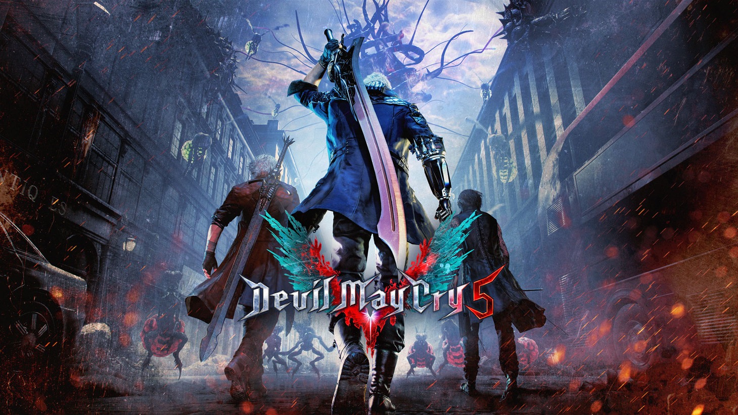 「デビル メイ クライ 5」キービジュアル (c)CAPCOM CO., LTD. 2019 ALL RIGHTS RESERVED.