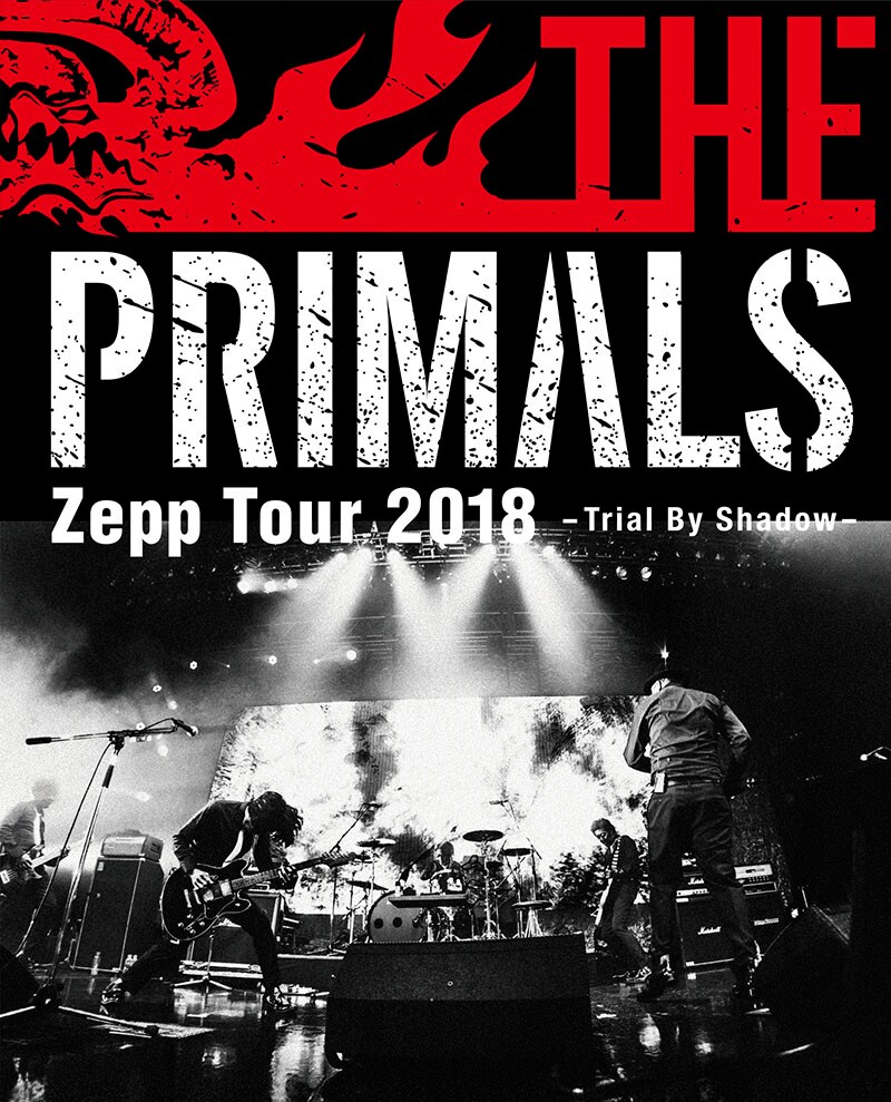 THE PRIMALS「THE PRIMALS Zepp Tour 2018 - Trial By Shadow」ジャケット