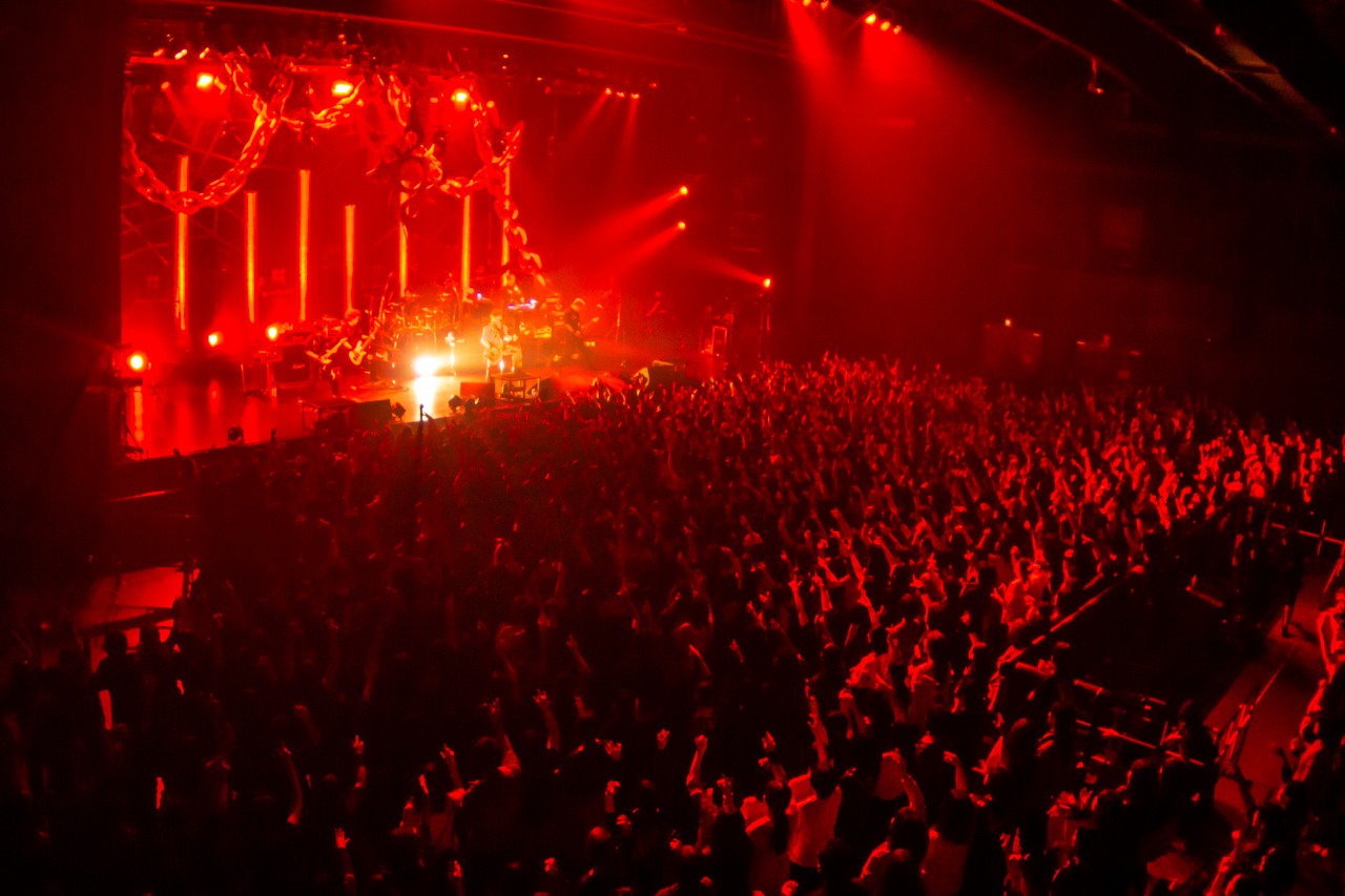 「森久保祥太郎 LIVE TOUR 2018 ⼼・裸・晩・唱 ～PHASE7～」東京公演の様子。