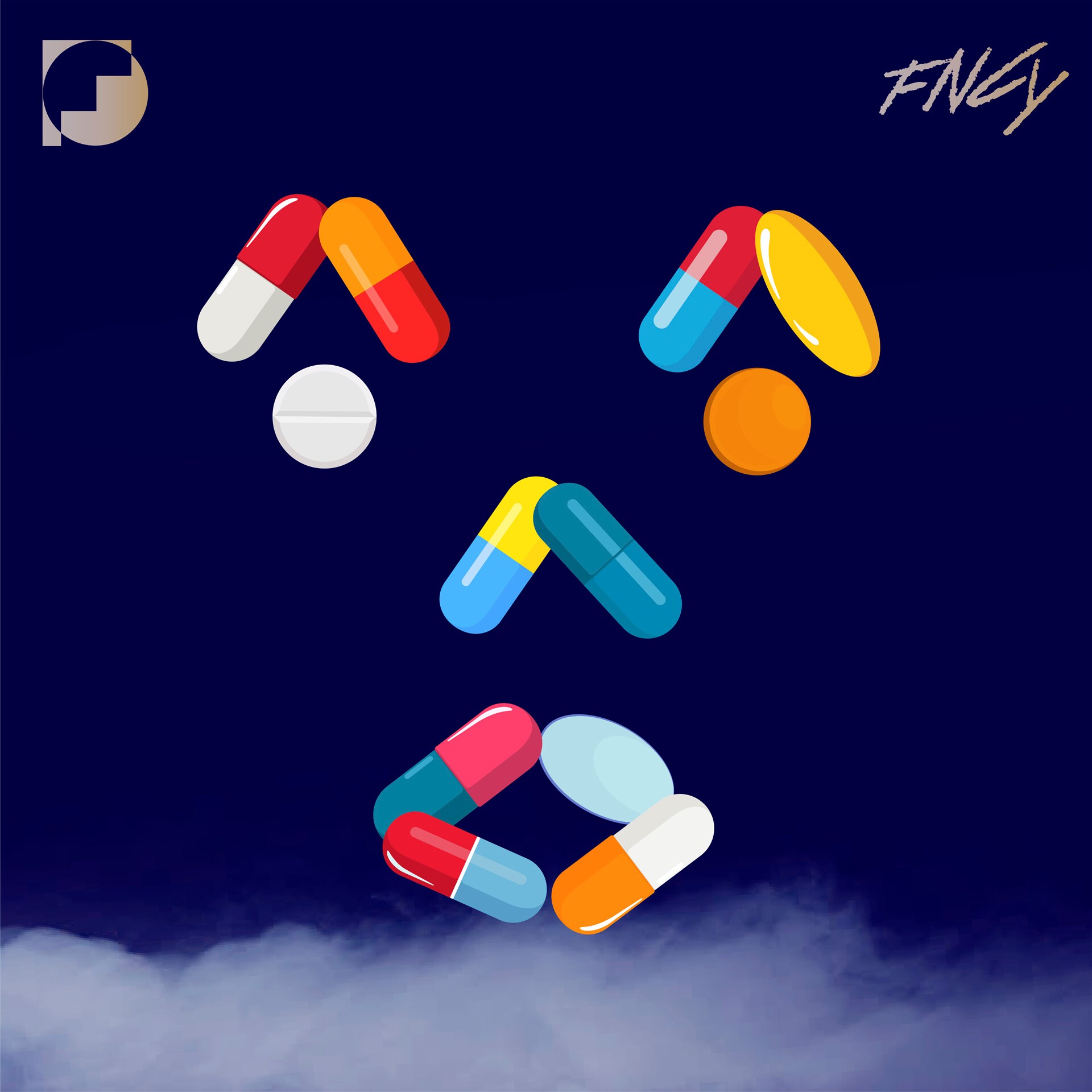 FNCYが新曲「今夜はmedicine」リリース、グルメマンガをオマージュした