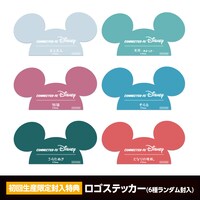 V.A.「Connected to Disney」初回プレス分に封入されるステッカー。