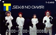 SEKAI NO OWARIデザインのTカード。