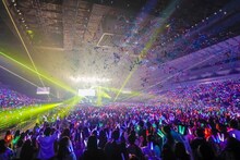 「そらまふうらさかのふゆやすみ！～明けまして新年会～」の会場の様子。