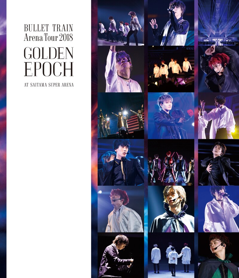 超特急「BULLET TRAIN Arena Tour 2018 GOLDEN EPOCH AT SAITAMA SUPER ARENA」通常盤ジャケット