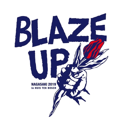 「BLAZE UP NAGASAKI 2019 in HUIS TEN BOSCH」ロゴ