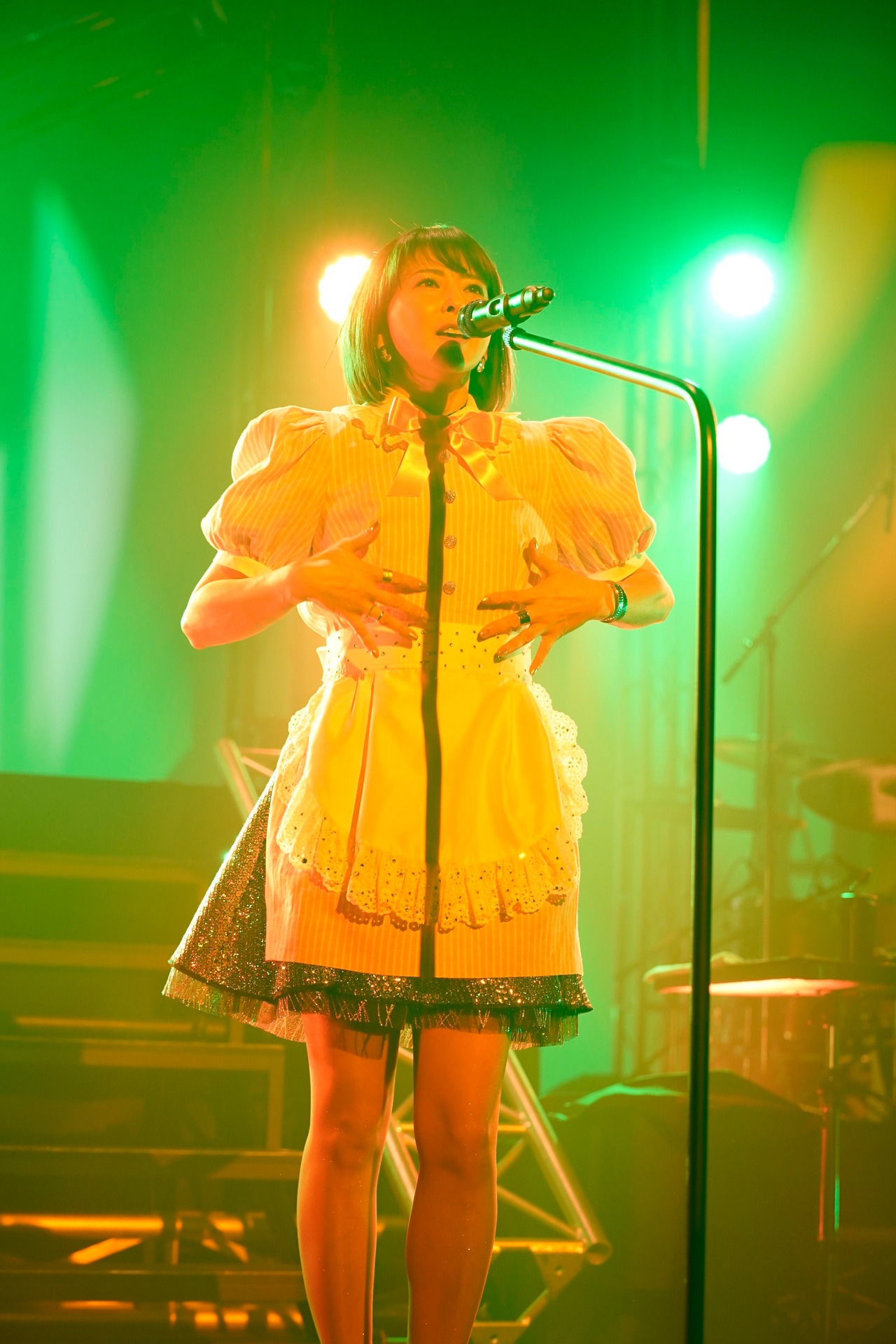 「森高千里『この街』TOUR 2019」初日公演の様子。（写真提供：アップフロントクリエイト）