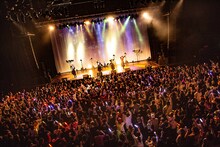 二丁目の魁カミングアウト「JAPAN GAY TOUR」東京・ステラボール公演の様子。（撮影：タマイシンゴ）