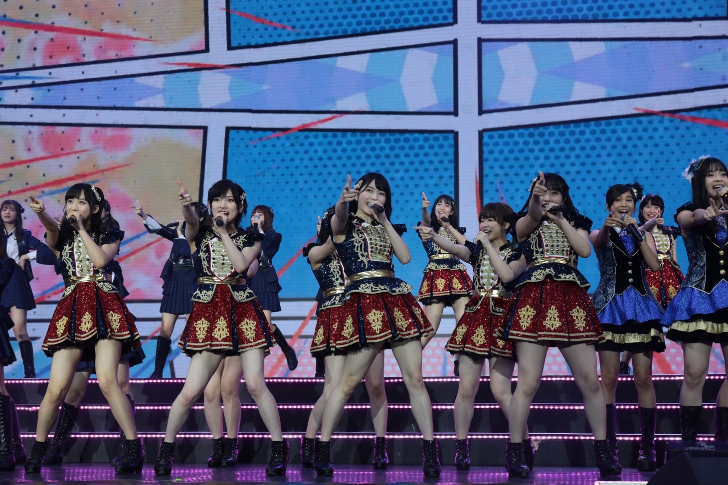 「AKB48 Group Asia Festival 2019 in BANGKOK Presented by SHANDA GAMES」の様子。 (c)AKS