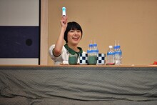 いちエビ中ファミリーとしてライブを満喫するMegu。