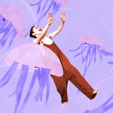 朝日美穂「スイミースイミー」配信ジャケット