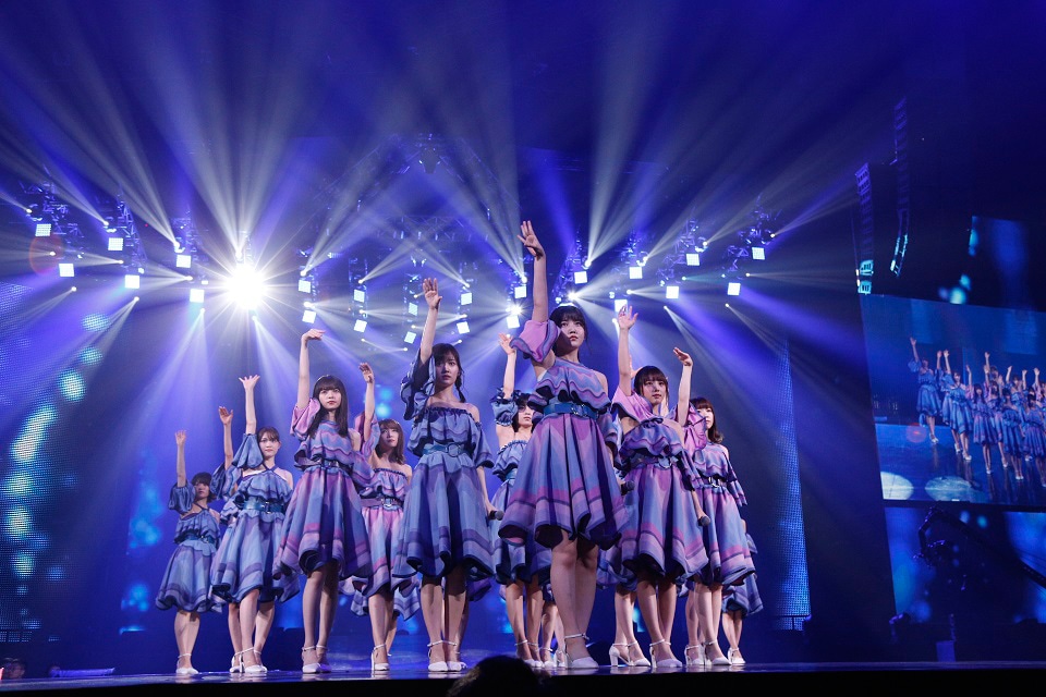 乃木坂46「NOGIZAKA46 Live in Taipei 2019」公演の様子。
