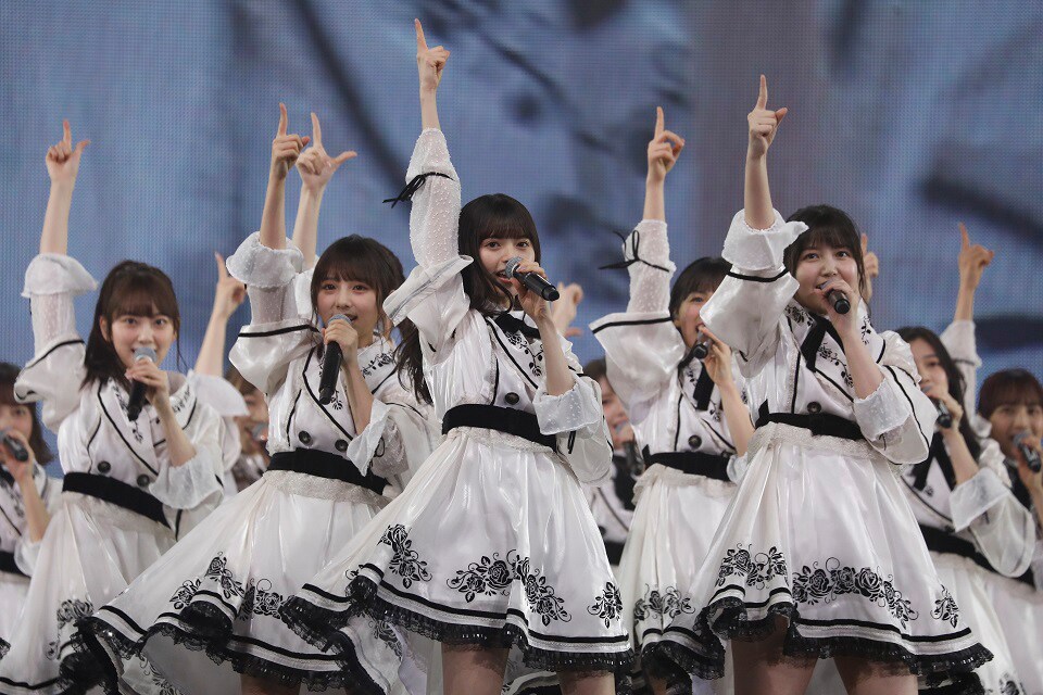 乃木坂46「NOGIZAKA46 Live in Taipei 2019」公演の様子。