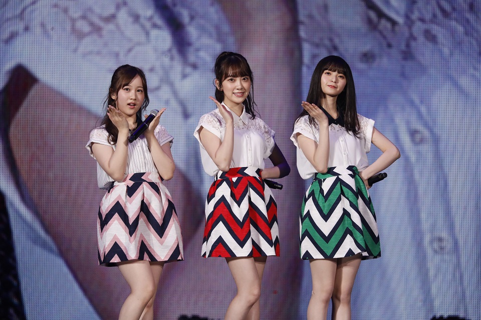 乃木坂46「NOGIZAKA46 Live in Taipei 2019」公演の様子。