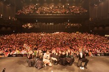 大原櫻子とLittle Glee Monster。(c)CSテレ朝チャンネル1