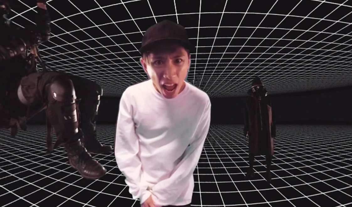 「I Want a Billion feat. Taka（ONE OK ROCK）」ミュージックビデオよりTaka。