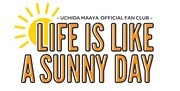 内田真礼のファンクラブ「LIFE IS LIKE A SUNNY DAY」ロゴ。