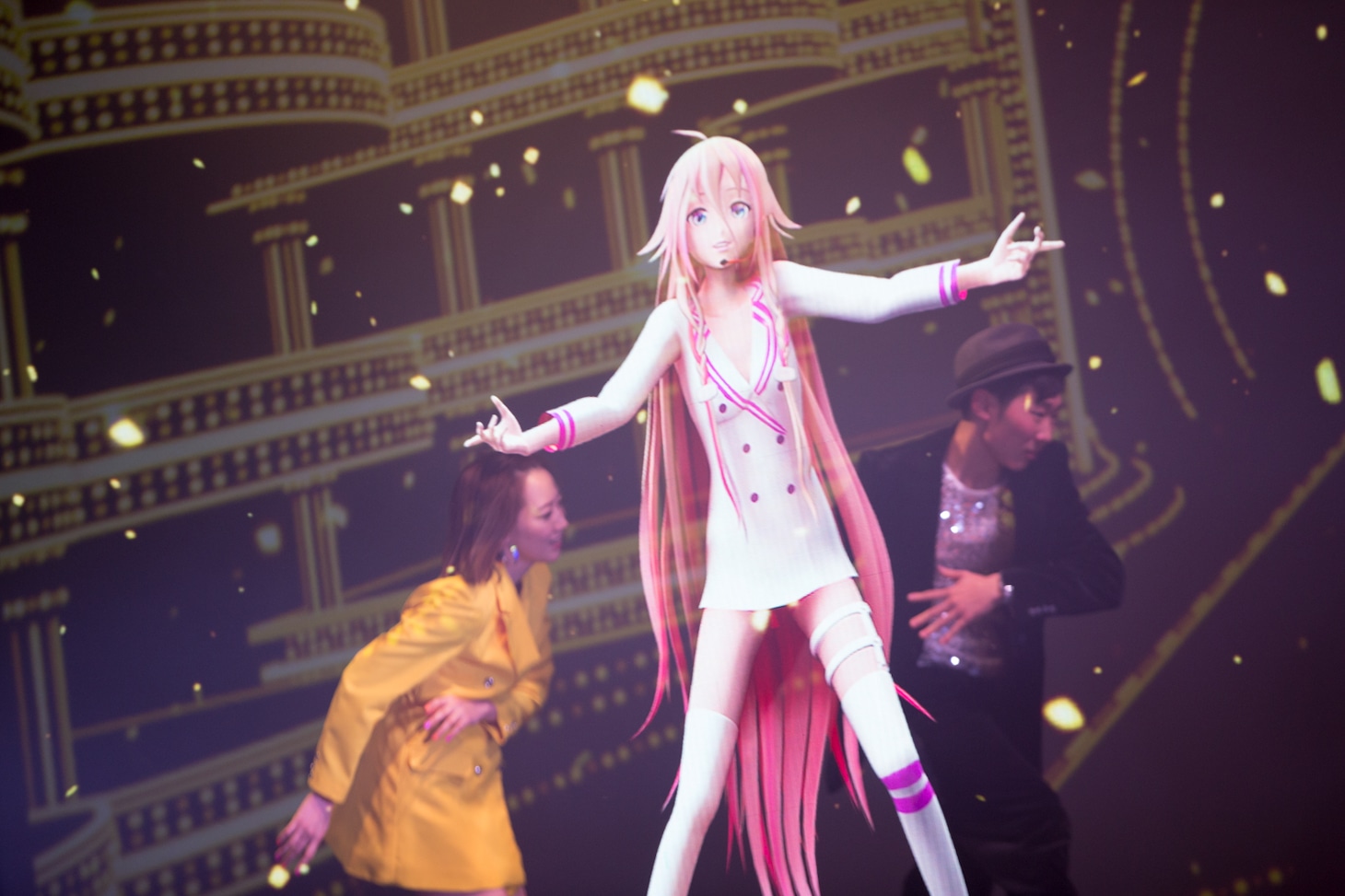 「ARIA」神奈川・DMM VR THEATER公演の様子。（Photo by Yoshihiro Yoshikawa）