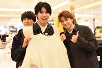 左からユースケ、タカシ、ユーキ。