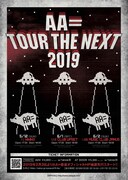 「AA= TOUR THE NEXT 2019」フライヤー