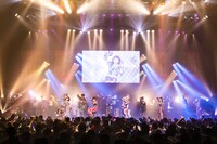 「ゆるめるモ！酔拳ツアーWファイナル 大阪・虎の乱」の様子。（Photo by SAKURA）