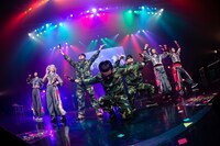 「ゆるめるモ！酔拳ツアーWファイナル 大阪・虎の乱」の様子。（Photo by shinz）