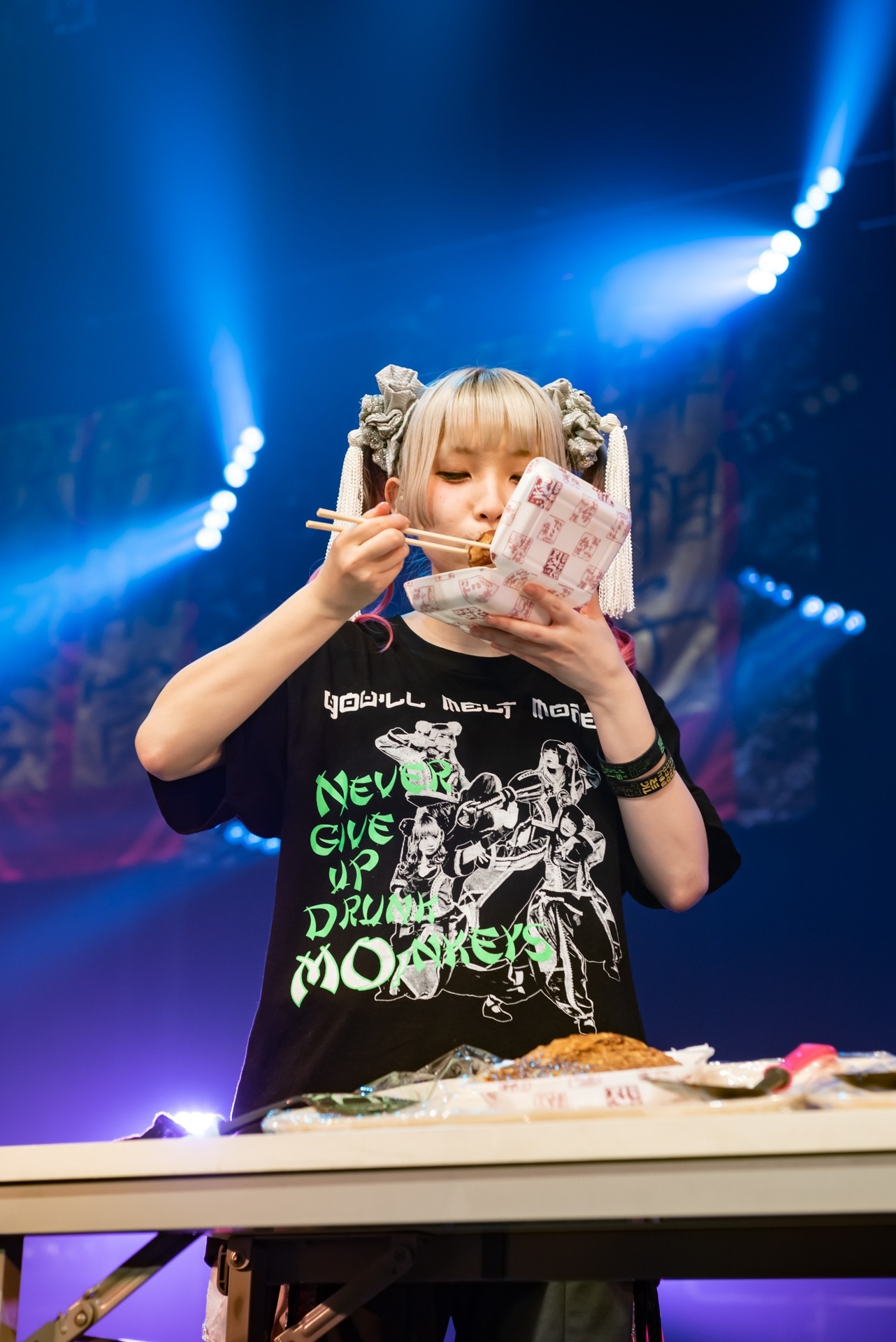 たこ焼きを早食いするようなぴ。（Photo by shinz）