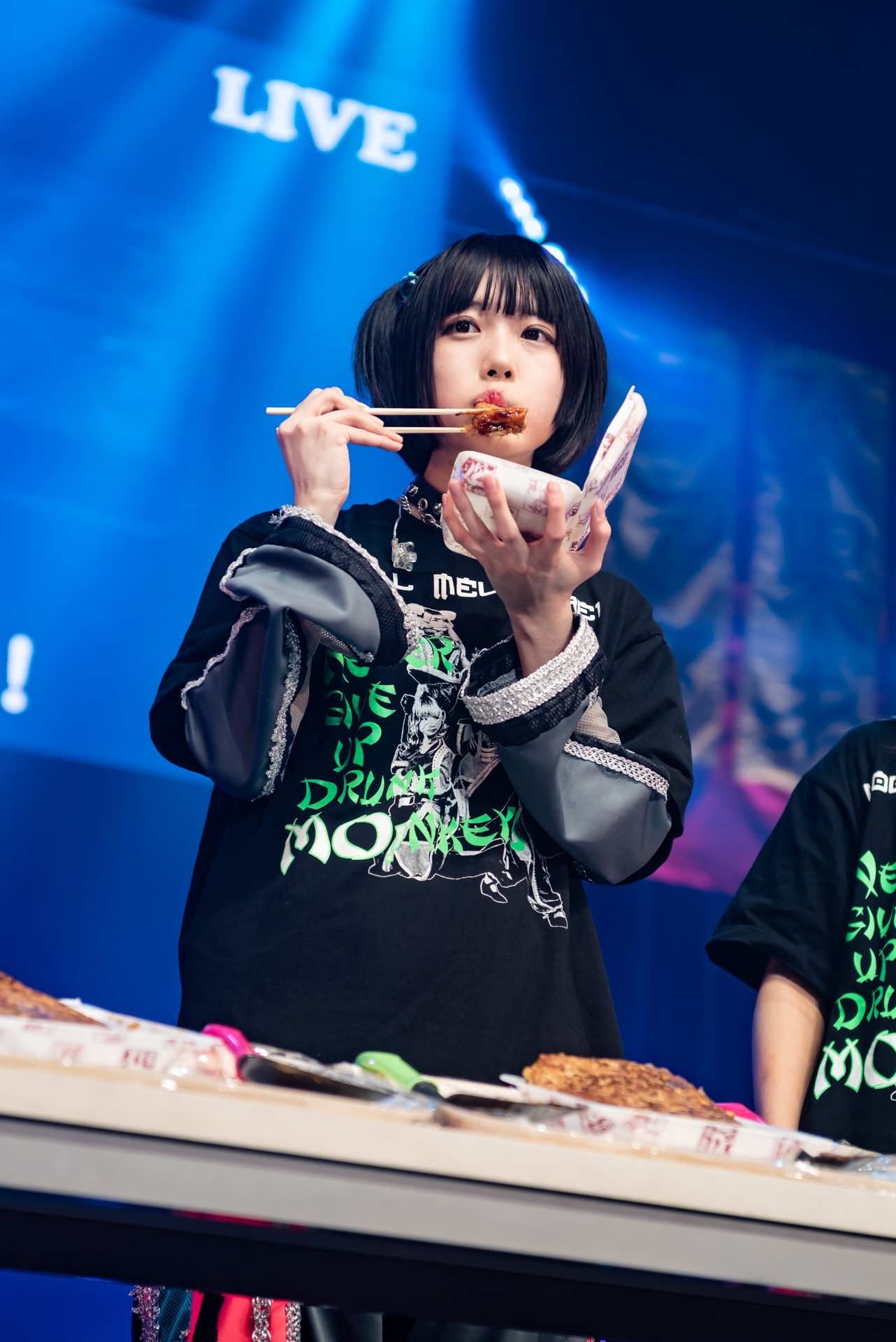 たこ焼きを早食いするあの。（Photo by shinz）
