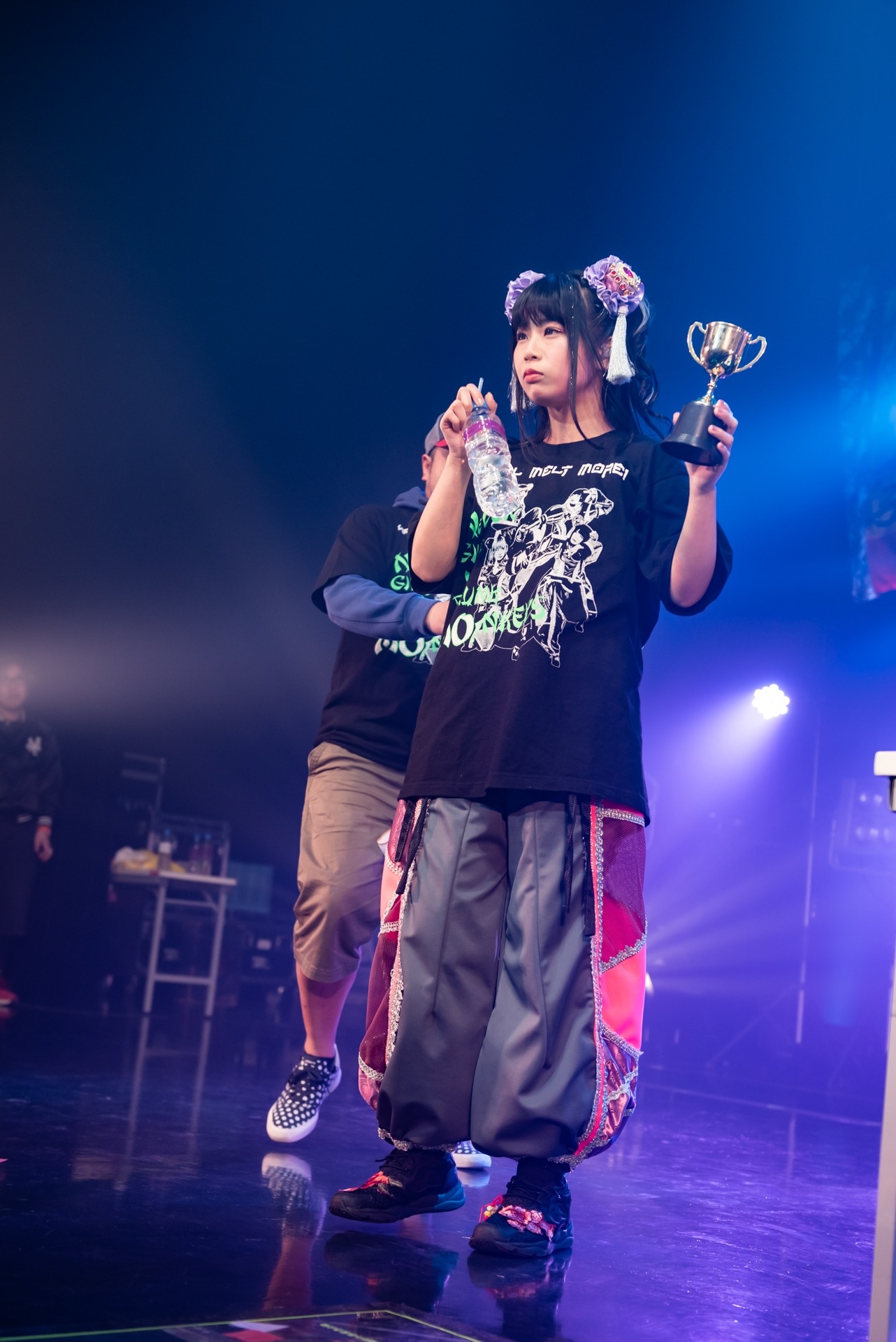 「初代たこ焼キング」になったけちょん。（Photo by shinz）