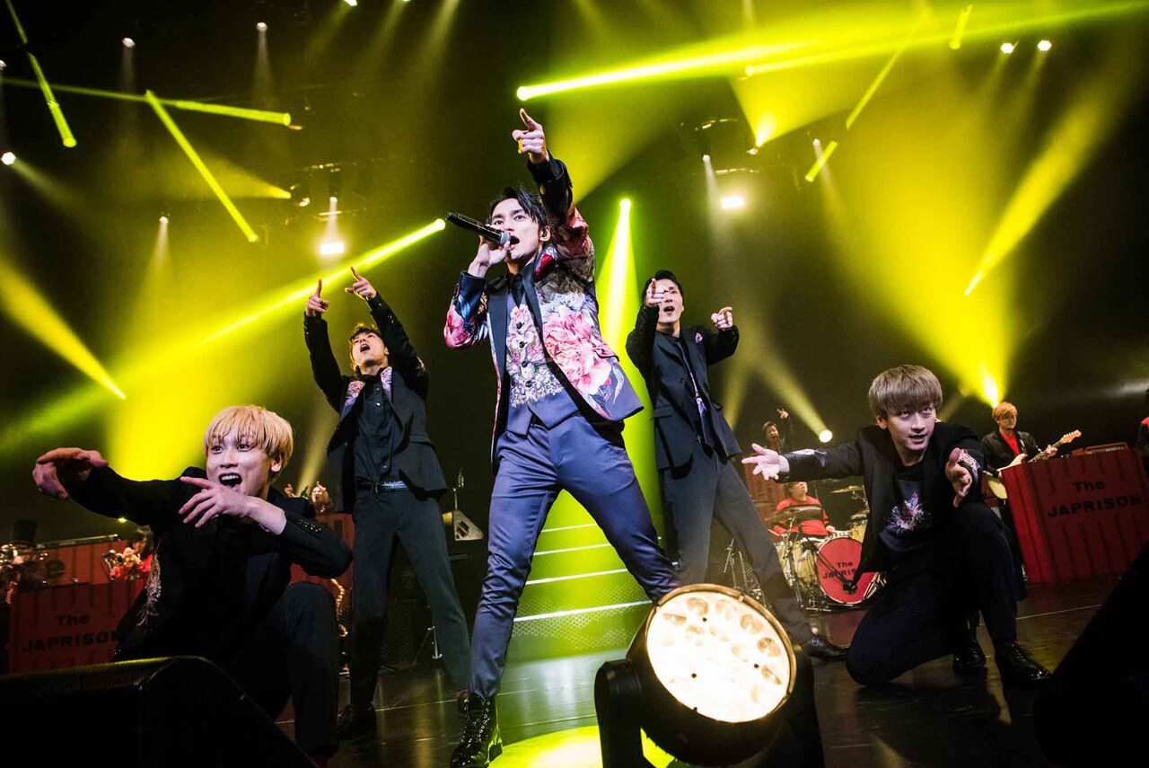 「SKY-HI TOUR 2019 -The JAPRISON-」初日公演の様子。