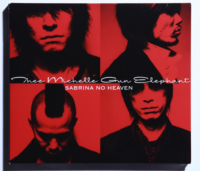 THEE MICHELLE GUN ELEPHANT アルバム「SABRINA NO HEAVEN」ジャケット。2003年撮影。（写真提供：アミタマリ）