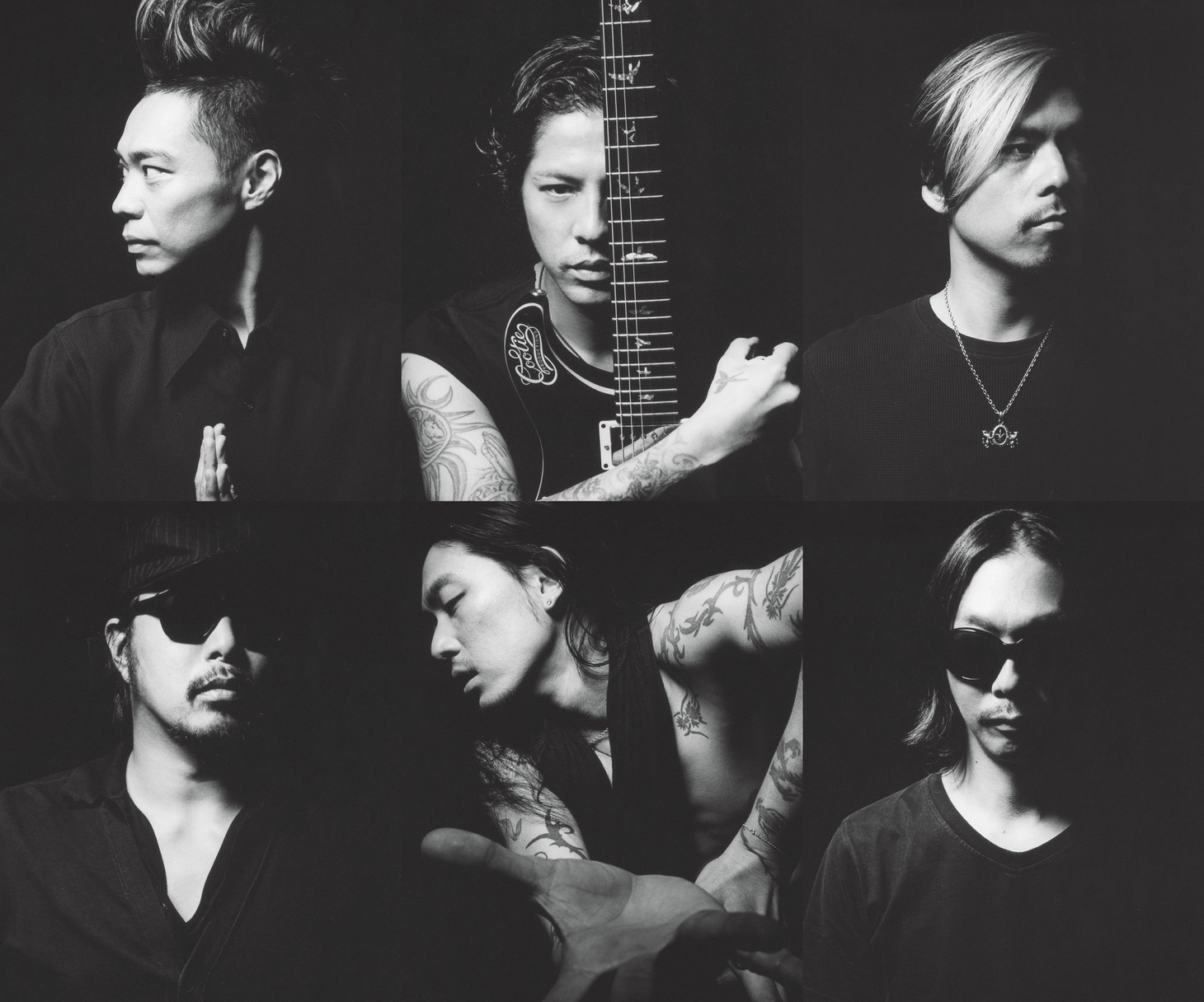 Dragon Ash「THE FACES」のアーティスト写真。2013年撮影。（写真提供：アミタマリ）