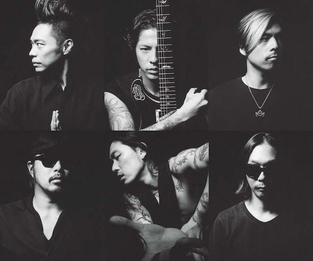 Dragon Ash「THE FACES」のアーティスト写真。2013年撮影。（写真提供：アミタマリ）