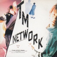 1986年4月リリース「Come on Let’s Dance」。タイトルそのものの躍動感あふれるデザインは、”FANKS”の宣言でもあった。（EPIC / SONY）