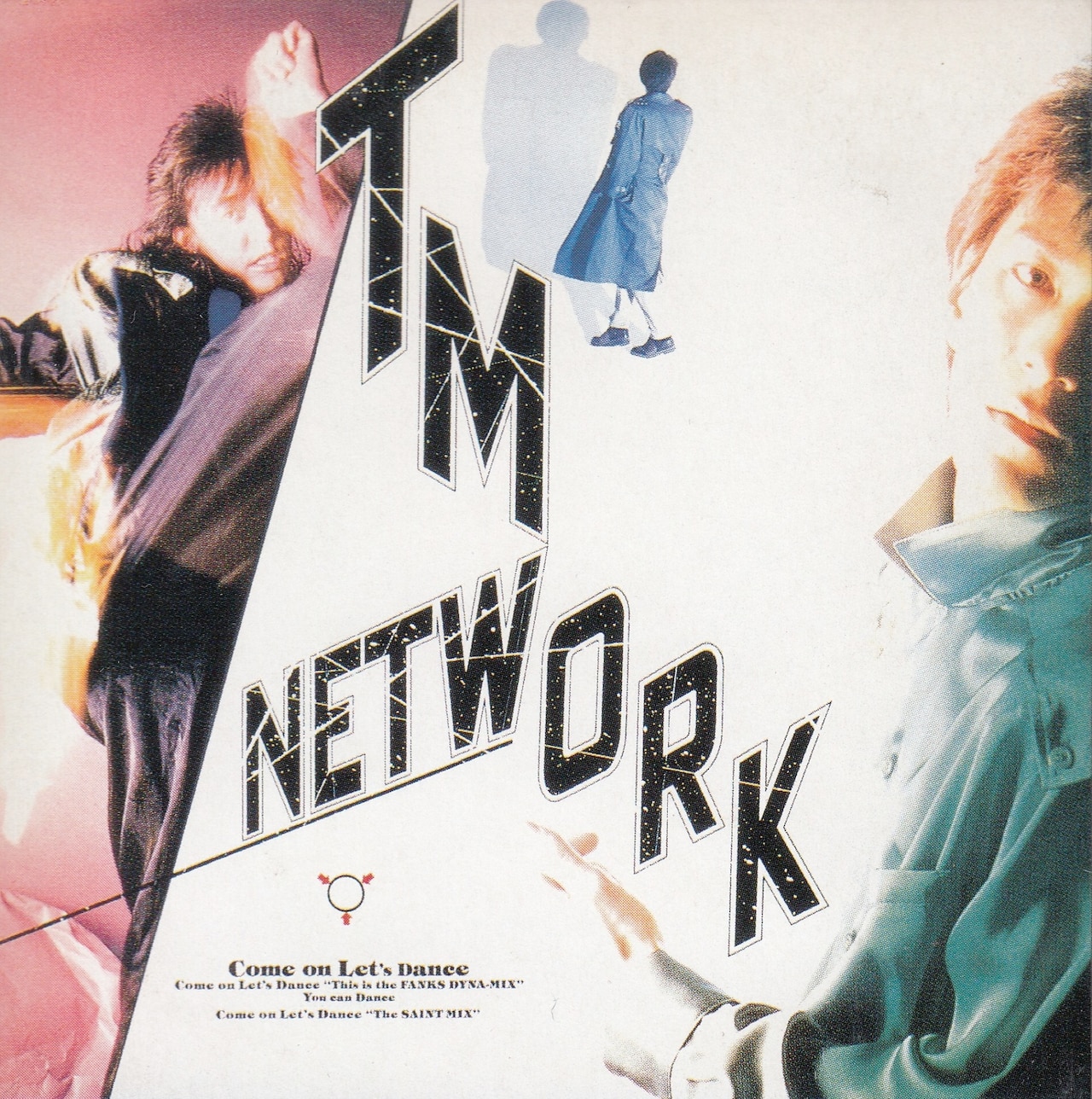 1986年4月リリース「Come on Let’s Dance」。タイトルそのものの躍動感あふれるデザインは、”FANKS”の宣言でもあった。(EPIC / SONY)