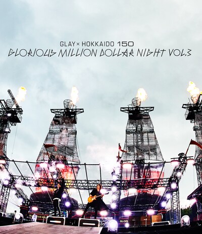 「GLAY x HOKKAIDO 150 GLORIOUS MILLION DOLLAR NIGHT Vol.3」Blu-rayボックスジャケット