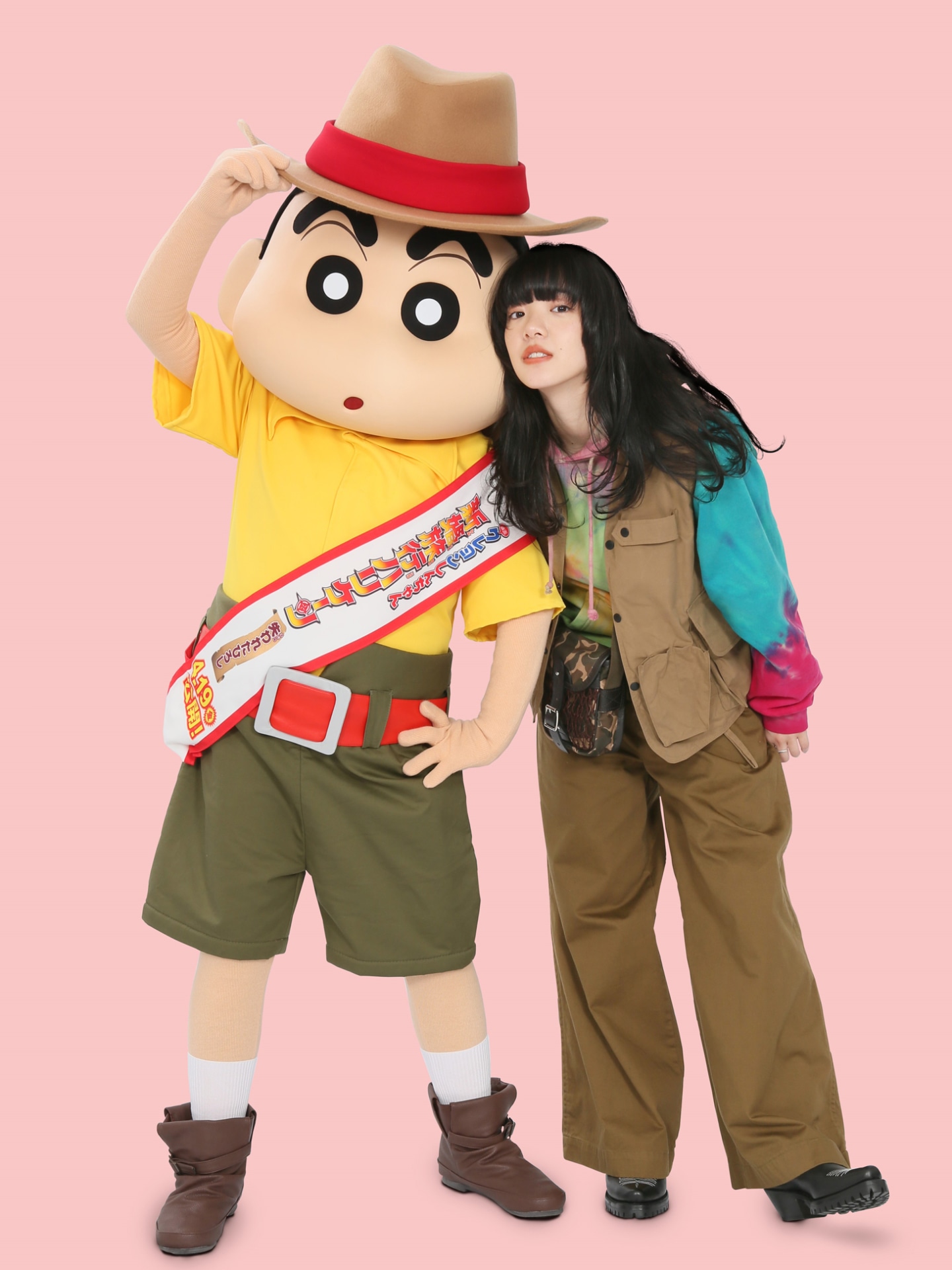 野原しんのすけとあいみょん。