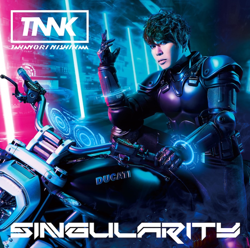 西川貴教「SINGularity」初回限定盤ジャケット
