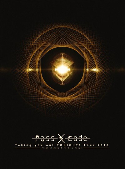 PassCode「PassCode Taking you out TONIGHT! Tour 2018 Final at Zepp DiverCity Tokyo」DVD盤ジャケット