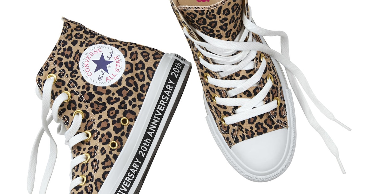 ヒョウ柄！浜崎あゆみモデルのCONVERSE・ALL STAR登場 - 音楽ナタリー