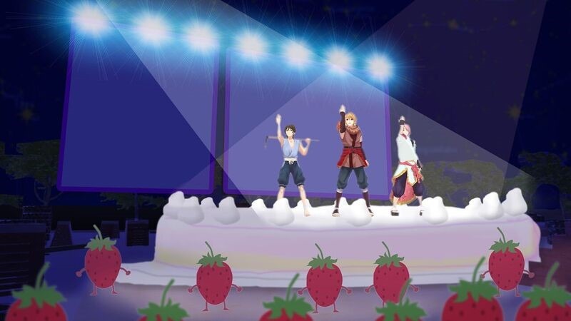 VRライブ空間イメージ。(c)日本テレビ