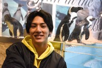 ユースケとペンギン。