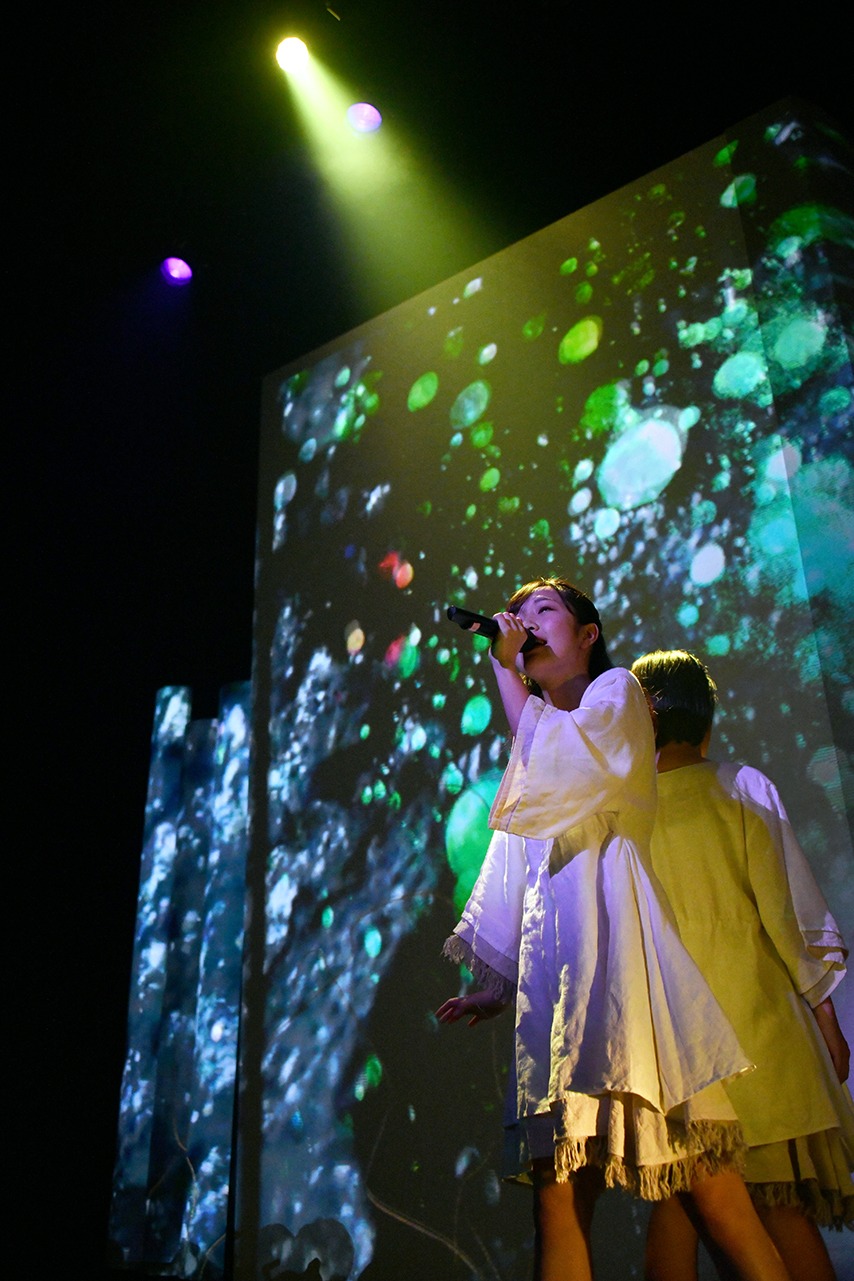 amiinA「Falconia ～touch on the horizon～」の様子。