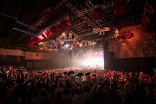 女王蜂のライブの様子。（撮影：釘野孝宏）