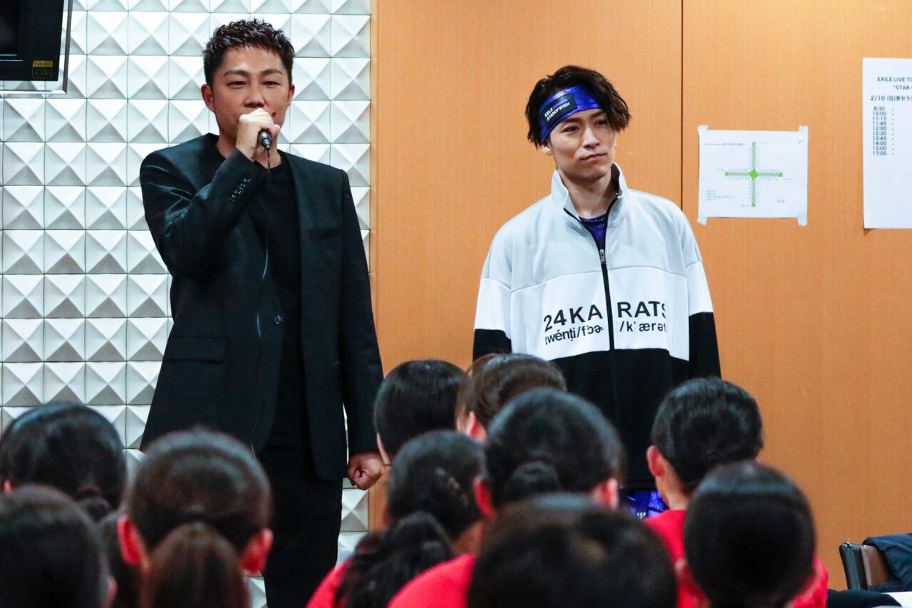 EXILE、京セラドームで広島の被災地中学生とコラボ「僕らは僕らにできることを」