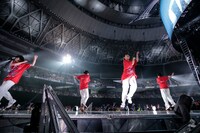 「EXILE LIVE TOUR 2018-2019 "STAR OF WISH"」2月10日公演での「Rising Sun」パフォーマンスの様子。