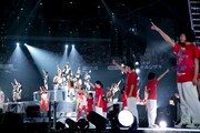 「EXILE LIVE TOUR 2018-2019 "STAR OF WISH"」2月10日公演での「Rising Sun」パフォーマンスの様子。