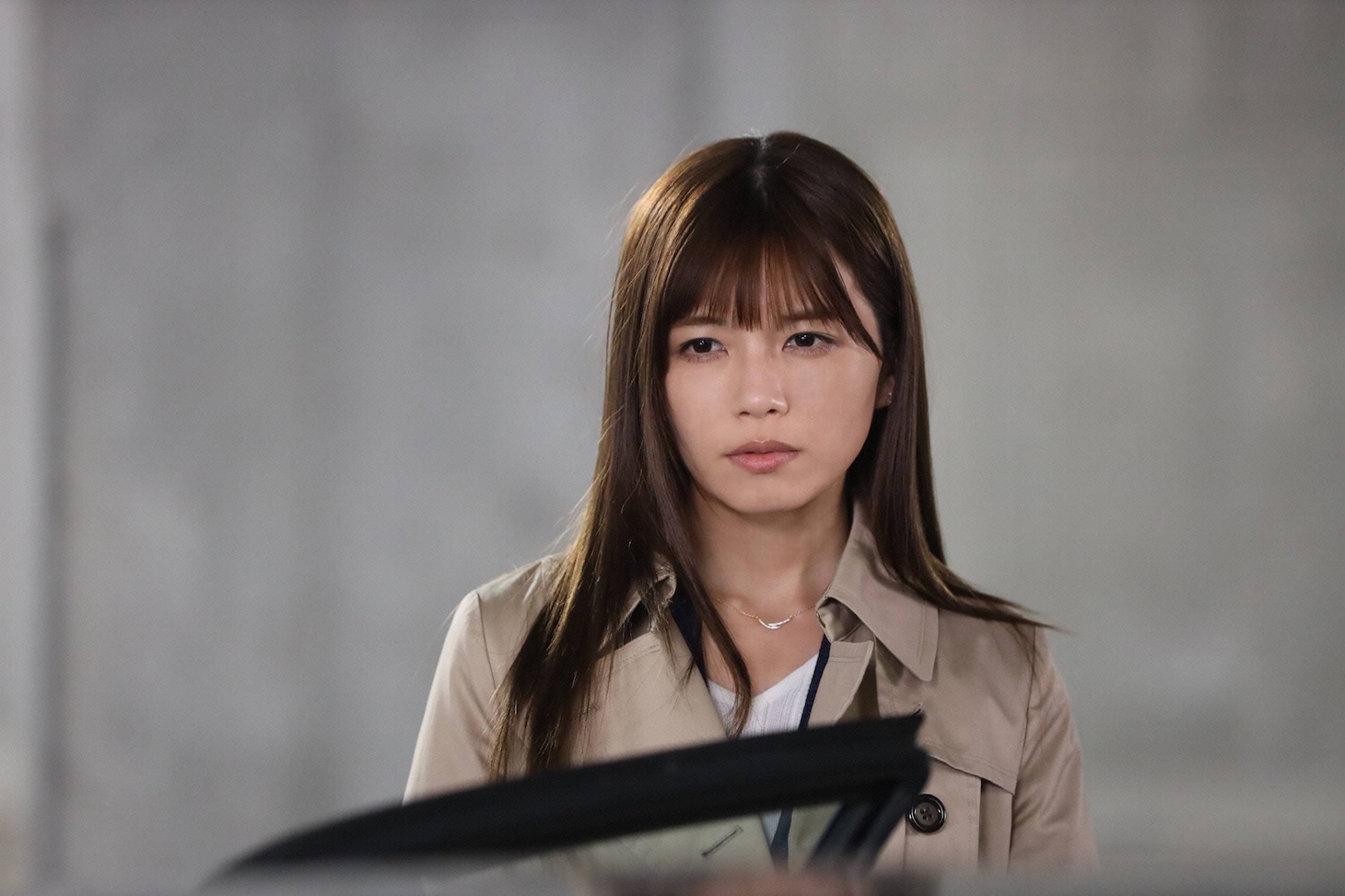 「トレース～科捜研の男～」で交通課の刑事・柏原依子を演じる宇野実彩子（AAA）。 (c)フジテレビ