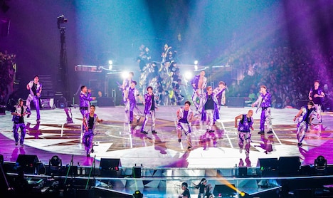 「EXILE LIVE TOUR 2018-2019 "STAR OF WISH"」の様子。（写真提供：エイベックス）