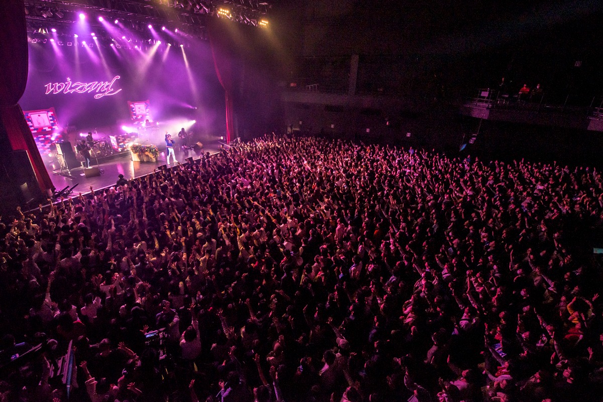「WIZARD TOUR 2019」東京・Zepp Tokyo公演の様子。（撮影：星野健太）