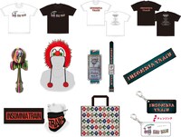 タワーレコードで販売される「INSOMNIA TRAIN」グッズ。